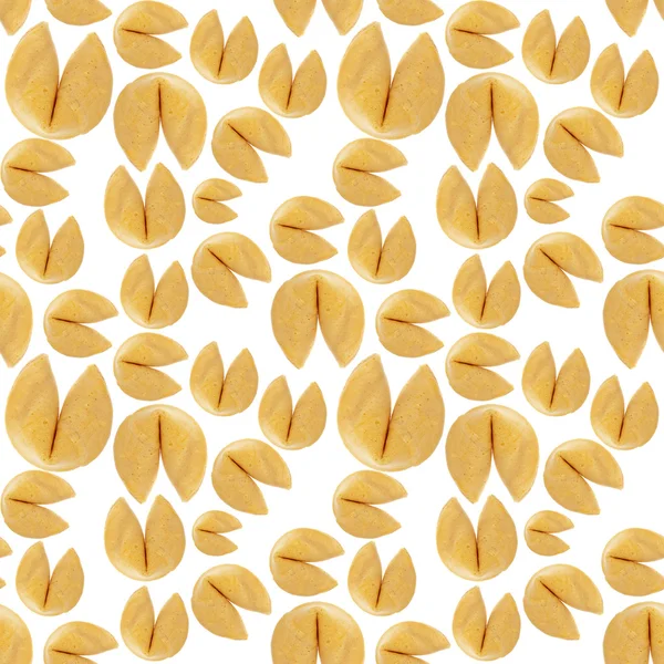 Fortune Cookie Seamless Background Pattern — Stock Photo, Image