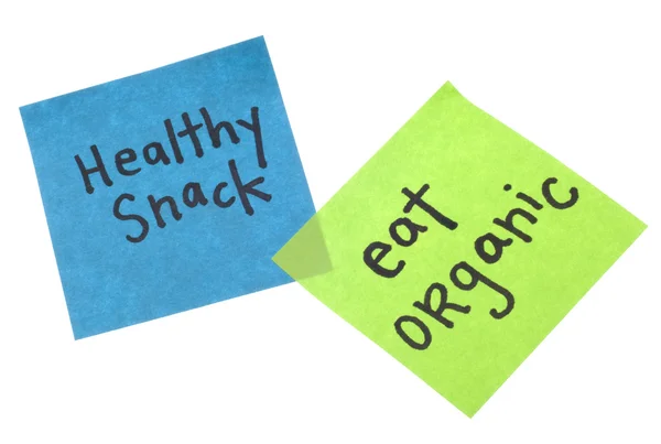 Sağlıklı snack yemek organik — Stok fotoğraf