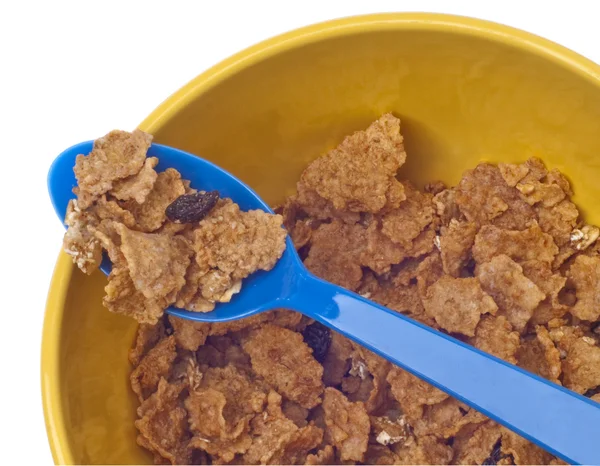 Ciotola vibrante con colazione Cereale — Foto Stock