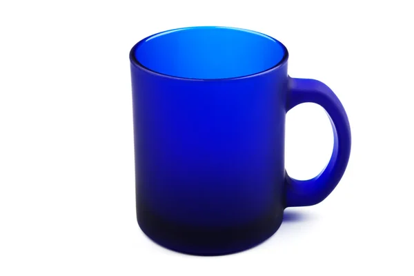 Blauwe cup — Stockfoto