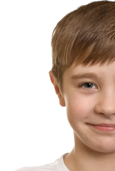 The face of the boy — Stock Photo, Image