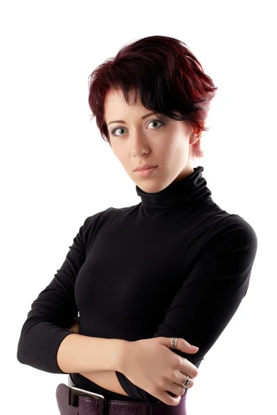 Szexi kaukázusi nő — Stock Fotó