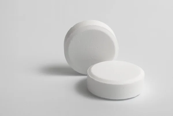 Bílé tablety — Stock fotografie