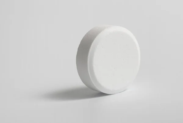 Weiße Tablette — Stockfoto