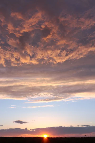 Wunderbarer Sonnenuntergang — Stockfoto