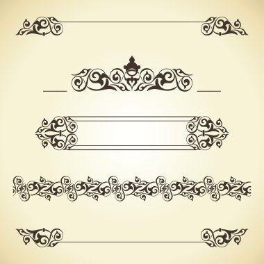 Design elements clipart