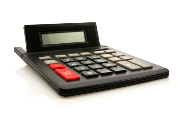 Kalkulator czarny — Zdjęcie stockowe