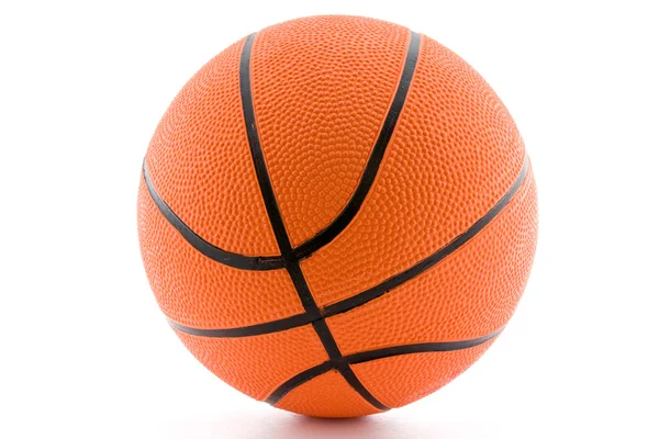 Orange basketball ball . — Stock Photo, Image