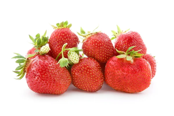 一堆新鲜草莓 . — 图库照片