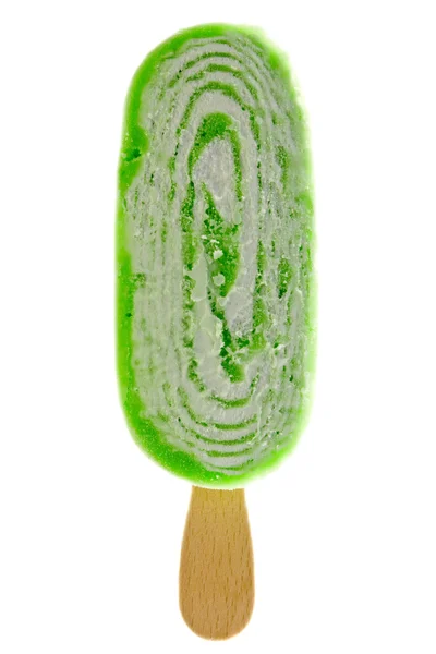 Crème glacée vert kiwi — Photo