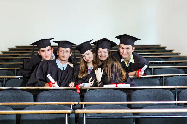 Students sit in a classroom — Stock Photo, Image
