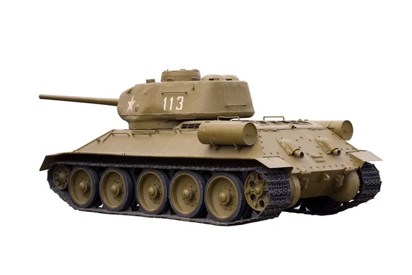 Soviet tank T-34-85 — Zdjęcie stockowe