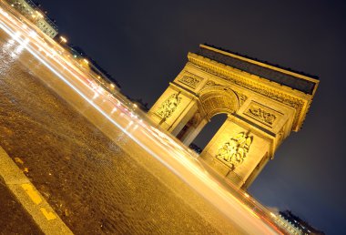 arc de triumph, gece