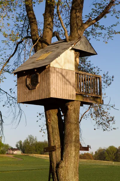 Casa sull'albero per bambini — Foto Stock