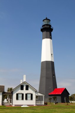 Tybee Lighthouse Georgia clipart