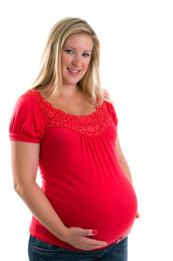 Happy Pregnant Woman clipart