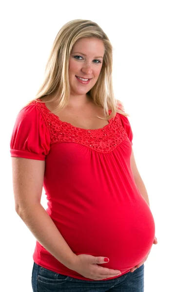 Mujer embarazada feliz —  Fotos de Stock