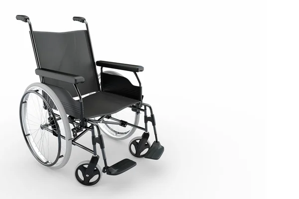 Wózek inwalidzki. 3D — Zdjęcie stockowe