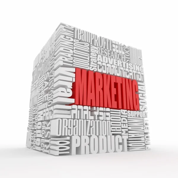 Was ist ein Marketing? — Stockfoto