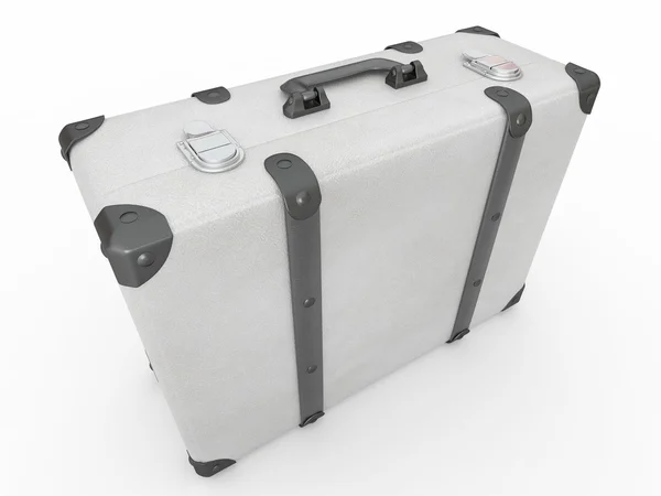 Läder resväska — Stockfoto