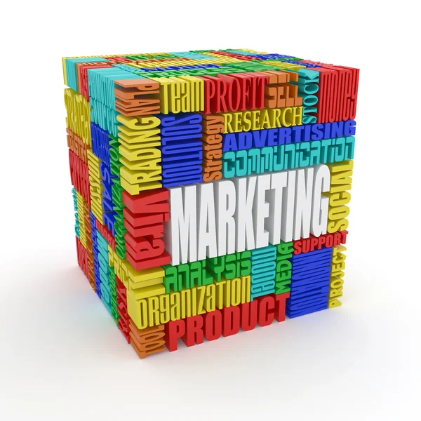 Was ist ein Marketing? — Stockfoto