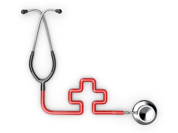 Stetoskop jako symbol medicíny — Stock fotografie