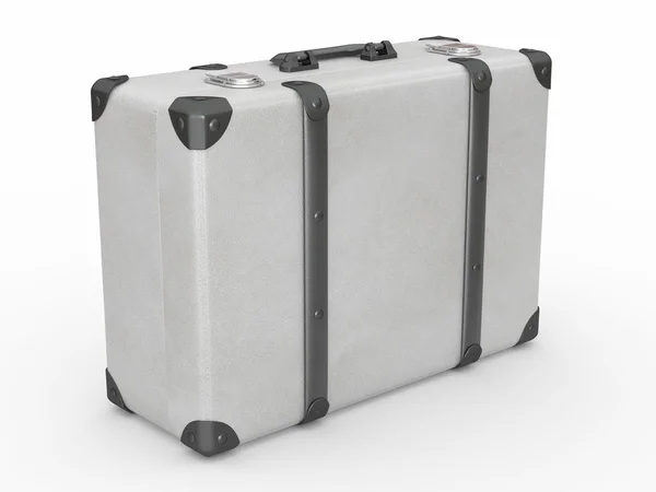 Läder resväska — Stockfoto