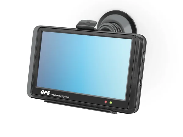 Navigationssystemet. GPS. 3D — Stockfoto