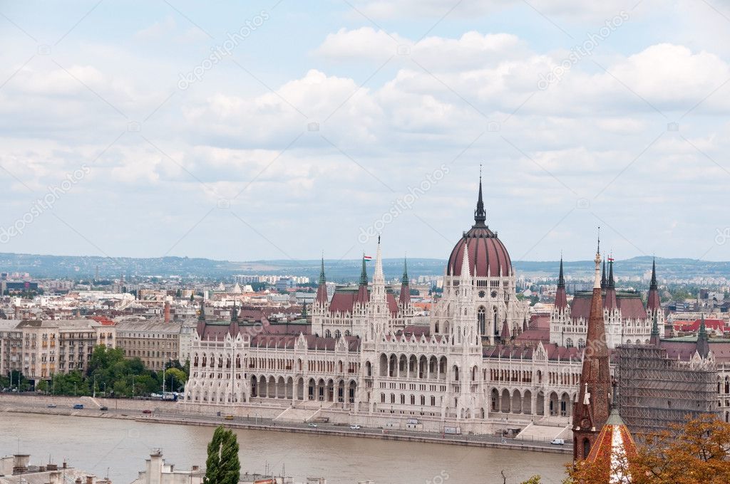 View on Pest, Budapest, Hungary