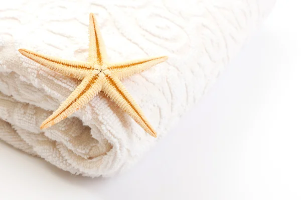 Pila di asciugamano — Foto Stock