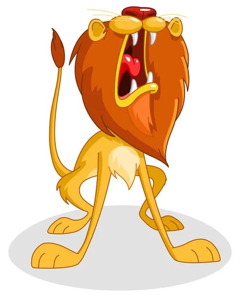 Βρυχηθμό λιοντάρι — Διανυσματικό Αρχείο