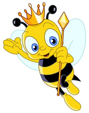 Queen bee clipart