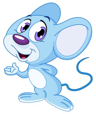 Cute mouse clipart