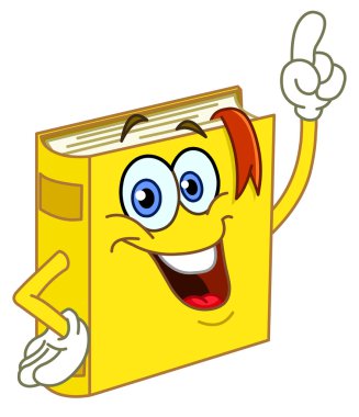 Book cartoon clipart