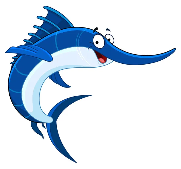 Pesce spada — Vettoriale Stock