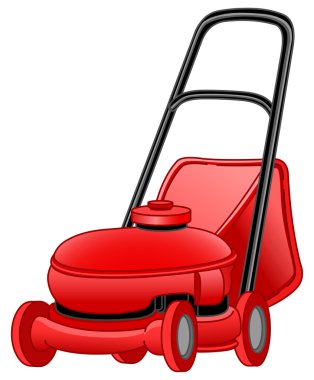 Lawn mower clipart