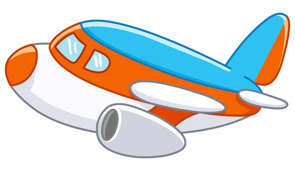Cartoon plane — Stock Vector