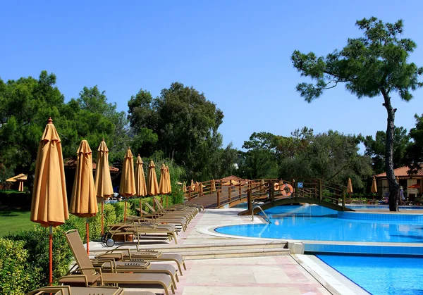 stock image Swimming pool on a sunny day