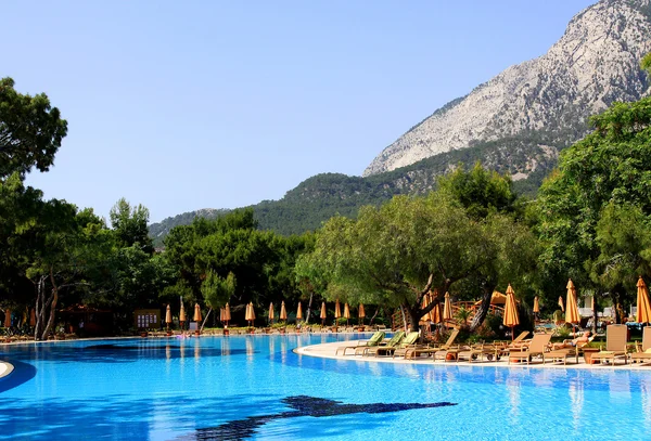 stock image Swimming pool on a sunny day