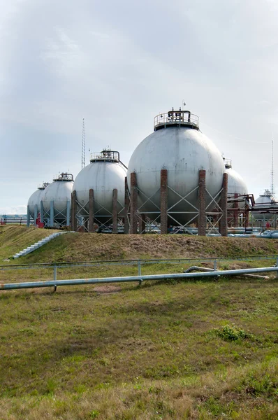 Mamul mallar tankları — Stok fotoğraf
