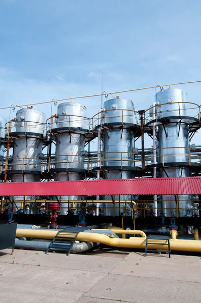 Fábrica de procesamiento de gas —  Fotos de Stock