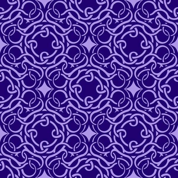 Violet naadloze achtergrond patroon — Stockvector