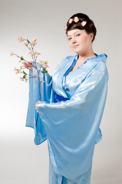 kimono kadında