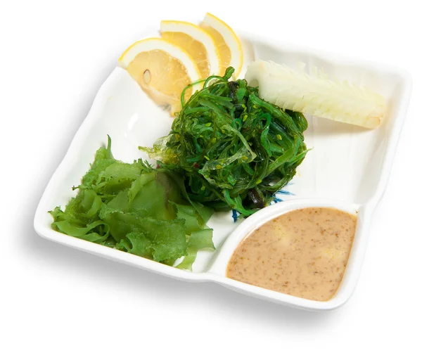 stock image Salad with marinated seaweed