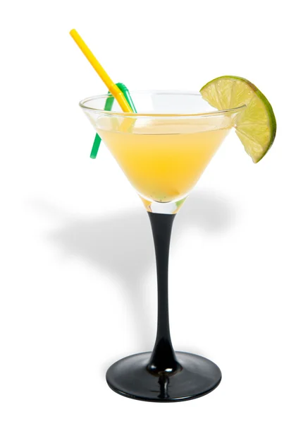 Cocktail di arancia vodka in un piccolo bicchiere — Foto Stock