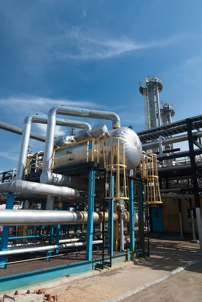 Industria del gas. refinamiento de azufre — Foto de Stock