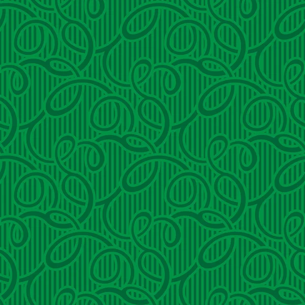 图案绿色无缝壁纸 — 图库矢量图片