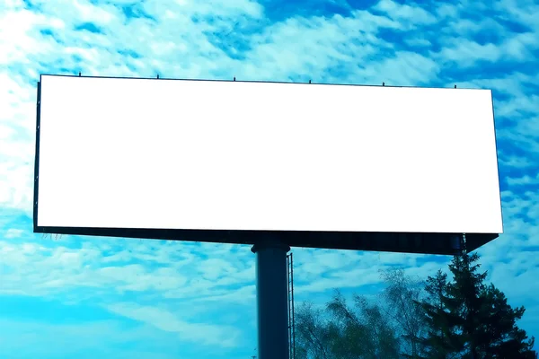 Άδειο κενό billboard — Φωτογραφία Αρχείου