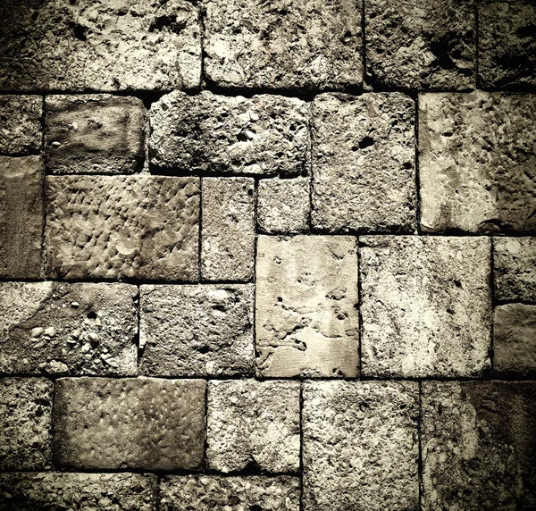 Karanlık tuğla duvar yapısı — Stok fotoğraf