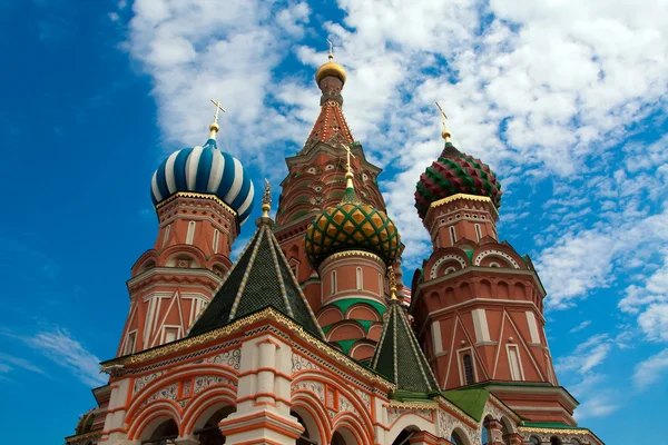 St. Basil's Cathedral on Red square, Moscow, Russia — Stock Photo, Image